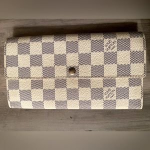 Louis Vuitton Damier Azur Sarah Wallet